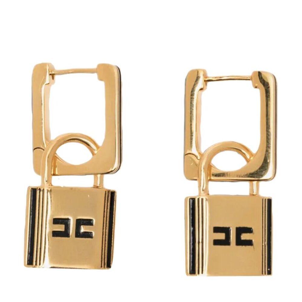 Elisabetta Franchi Women Logo Earrings